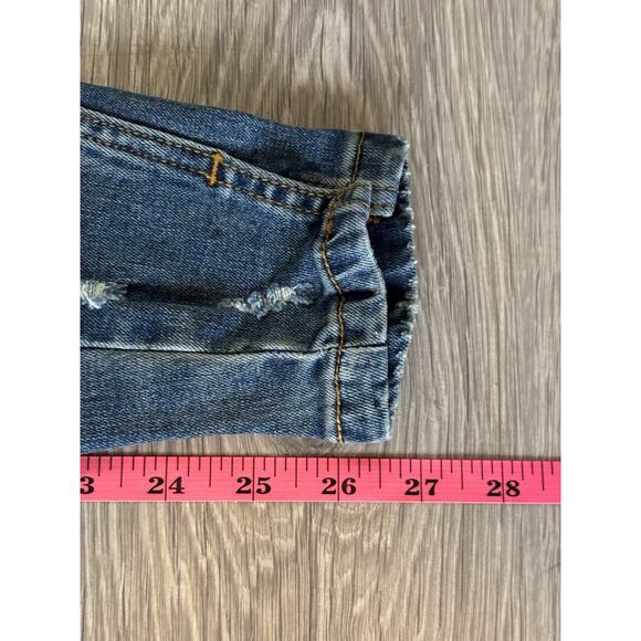 KanCan Distressed Denim Blue Jeans Size 1/24 New With Tags - Picture 10 of 12